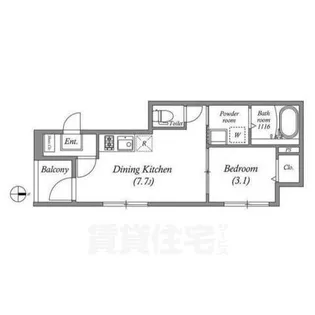 EMBELLIR COCO【3階】の間取り