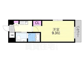 GROOVE千船駅前【5階】の間取り