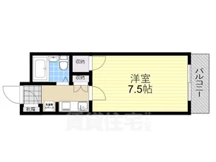 ラポール向陵【3階】の間取り