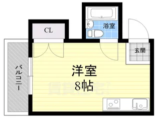 シャローム十三【302号室】の間取り