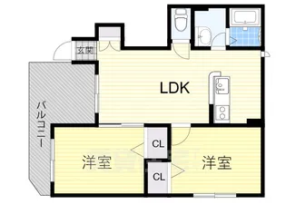 サンパティオ【1階】の間取り