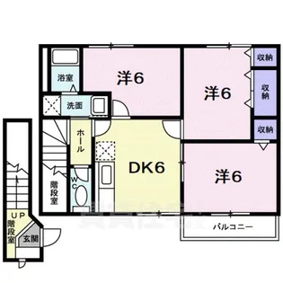 アルトハウススカイメゾン【2階】の間取り