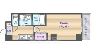 EXCEED桂【3階】の間取り