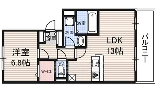 京都府木津川市梅美台7丁目【アパート】の間取り