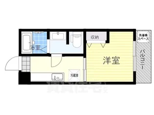 ウッドハウス森田【3階】の間取り