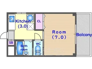 和光ビル【5階】の間取り