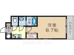 J.T.大阪West【5階】の間取り