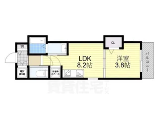 F asecia Merveille【3階】の間取り