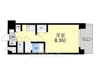 西宮ルモンド甲子園【4階】の間取り