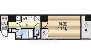 プロシード千代田【10階】の間取り