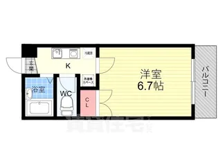 セブンハイム【5階】の間取り