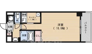 アスヴェル京都御所前2【3階】の間取り