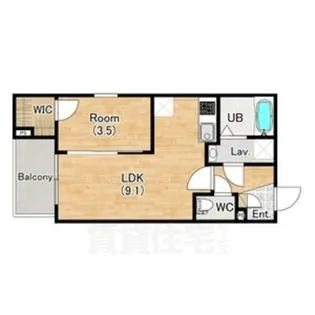 ジーメゾン堺フィオーレ【1階】の間取り