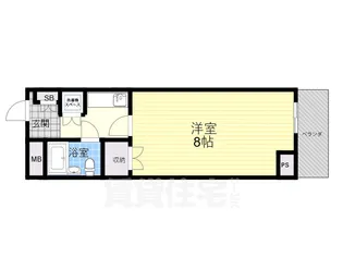 ロッキーハウス【1階】の間取り