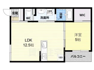 リビングライフ八尾山本【2階】の間取り