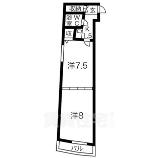 東和マンション広小路【3階】の間取り
