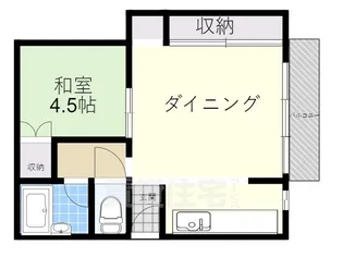 ヴェルドミール堺【5階】の間取り