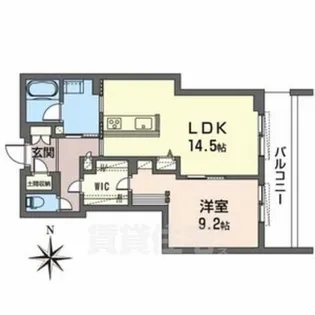 ShaMaison Premier CYPRESS【2階】の間取り