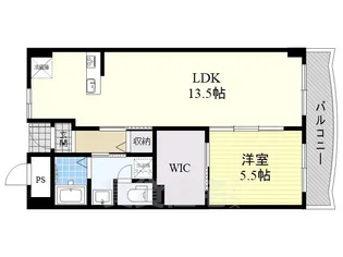 アネックス山野【5階】の間取り