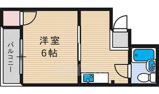 JPアパートメント枚方2【1階】の間取り