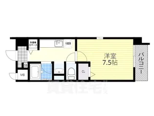 滋賀県大津市春日町【マンション】の間取り