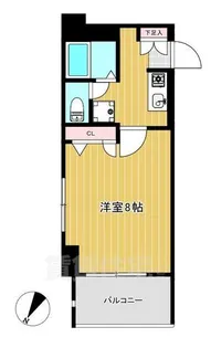 ドミール高砂【3階】の間取り