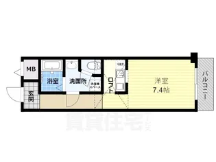 GRANDEUR EBISU【3階】の間取り