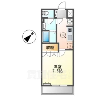 GRANDIR THREE ONE【1階】の間取り