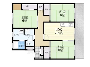 アメニテ夙川【2階】の間取り