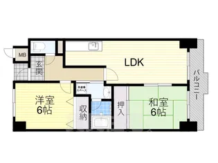 コートグレース【3階】の間取り