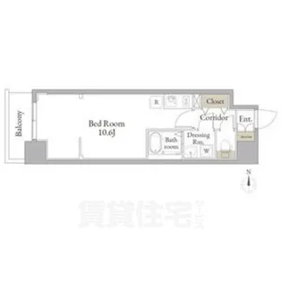 ArtizA金山【8階】の間取り