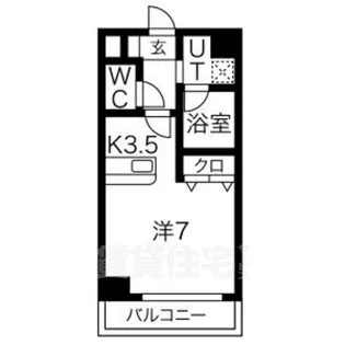 グランシャリオ長谷【2階】の間取り