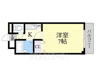 カーサグランテ竹島【1階】の間取り