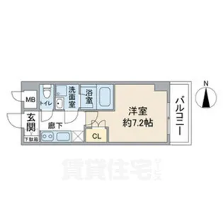 VANCOUVER1118大曽根【7階】の間取り