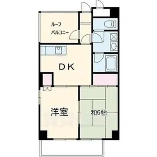 レスカール星ヶ丘【7階】の間取り