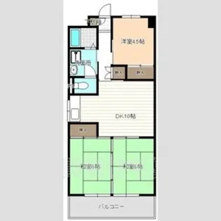 ラ・ボルト【4階】の間取り