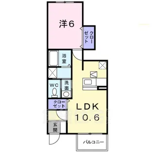 パストラルメゾン B【1階】の間取り