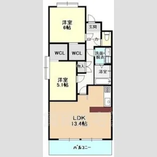 第2アンドービル【1階】の間取り