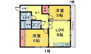 アルページュ3【2階】の間取り