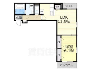 メゾン・ド・コクーン【3階】の間取り