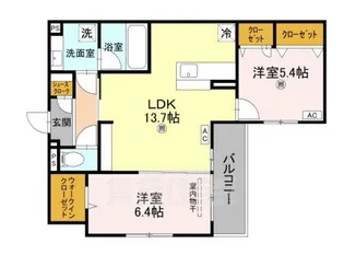 グラン アルベロ【2階】の間取り