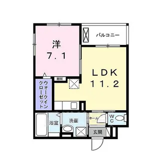 シャルマン唐橋南2【2階】の間取り