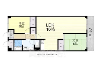 シロハイヌ今米【3階】の間取り