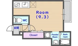 ボワヴィラージュ2【1階】の間取り