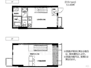 アーバネックス三条【1階】の間取り