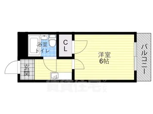 レガーレ駒川【5階】の間取り