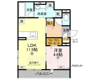 D-residence中桜塚【2階】の間取り