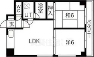 ヴィラエスポアール【2階】の間取り