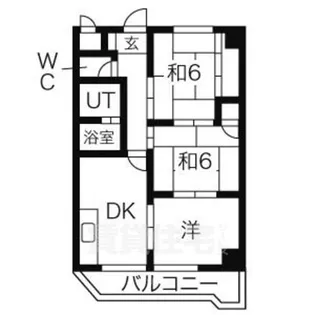 日進ビル【3階】の間取り