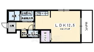 グレースコート中野【1階】の間取り